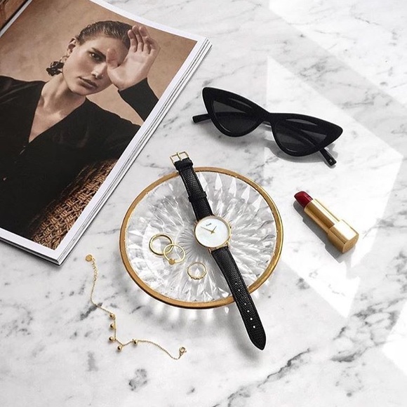 Black Cat Eye Sunglasses - Picture 2 of 7